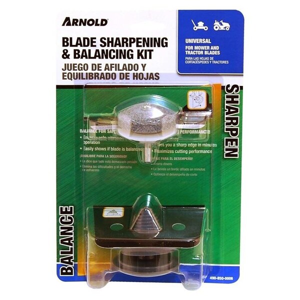 Arnold Blade Balancer and Sharpener Kit, For Mower and Tractor Blades
